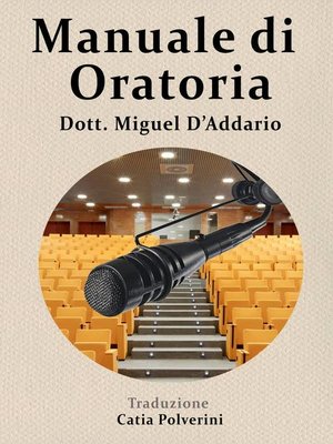cover image of Manuale di oratoria